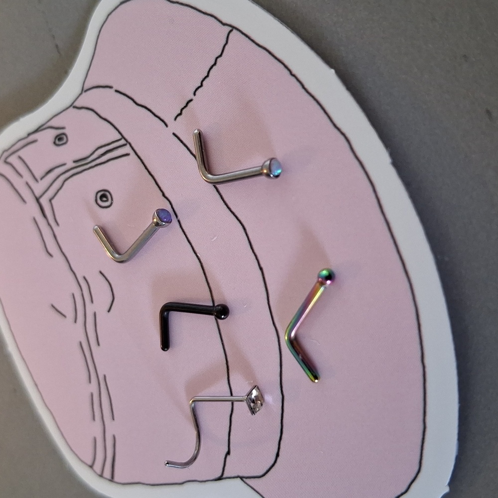 Assorted Nose Rings - Picture 3 of 3